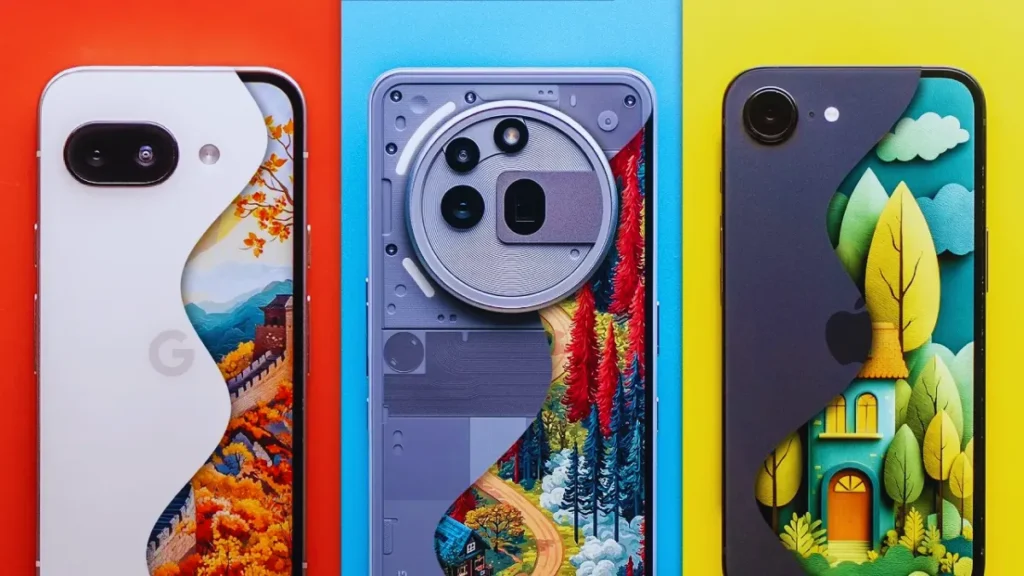Pixel 9a vs. Nothing Phone 3a Pro vs. iPhone 16e